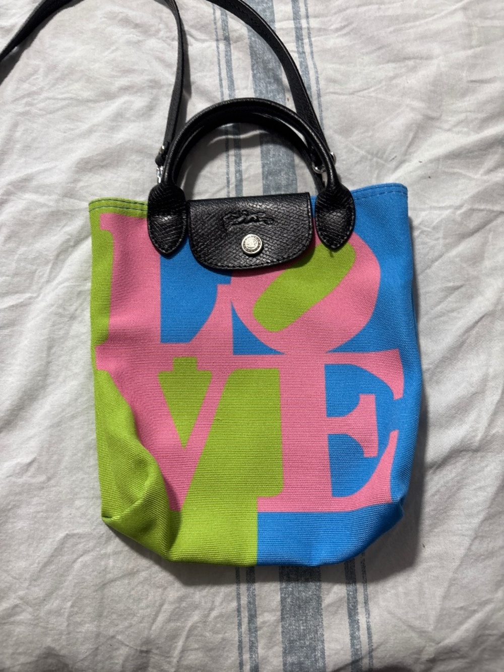 Longchamp x Robert Indiana - Picture 1 of 5